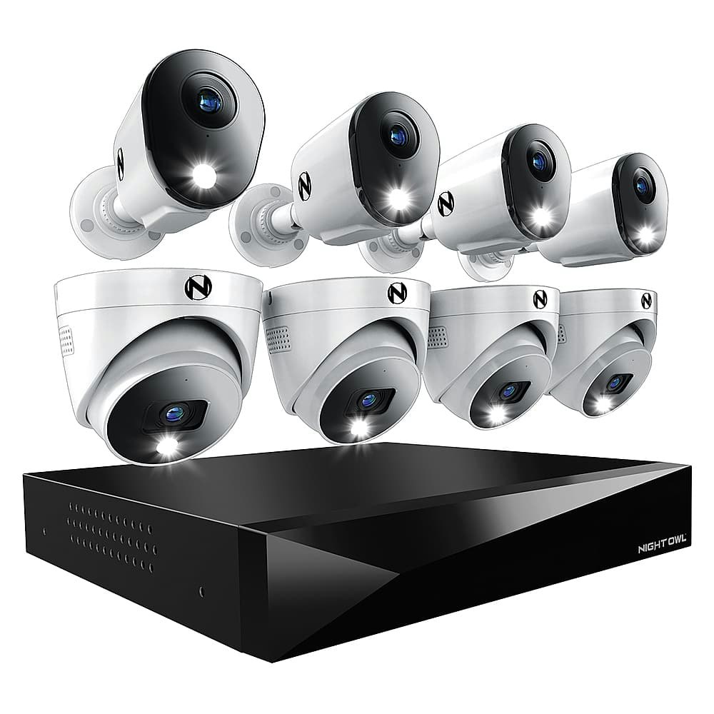 Night Owl 12-Channel 8-Camera 2K 2TB DVR Security System: $424.99 Night Owl 12-Channel 8-Camera 2K 2TB DVR Security System: $424.99