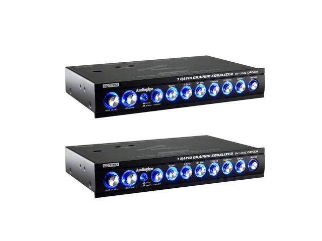 EQ-709X 7-Band Car Audio Equalizer 2-Pack: $259.99 EQ-709X 7-Band Car Audio Equalizer 2-Pack: $259.99