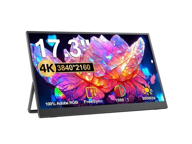 UPERFECT 17.3" 4K HDR IPS FreeSync Monitor: $279.99