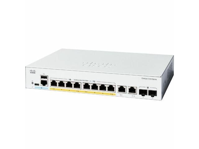 Cisco Catalyst 8-Port Gigabit PoE+ Managed Network Switch: $319.99 Cisco Catalyst 8-Port Gigabit PoE+ Managed Network Switch: $319.99
