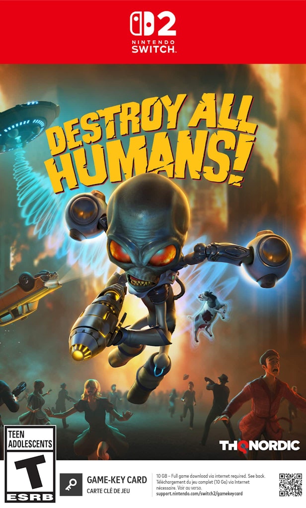 Destroy All Humans! for Nintendo Switch: $39.99 Destroy All Humans! for Nintendo Switch: $39.99