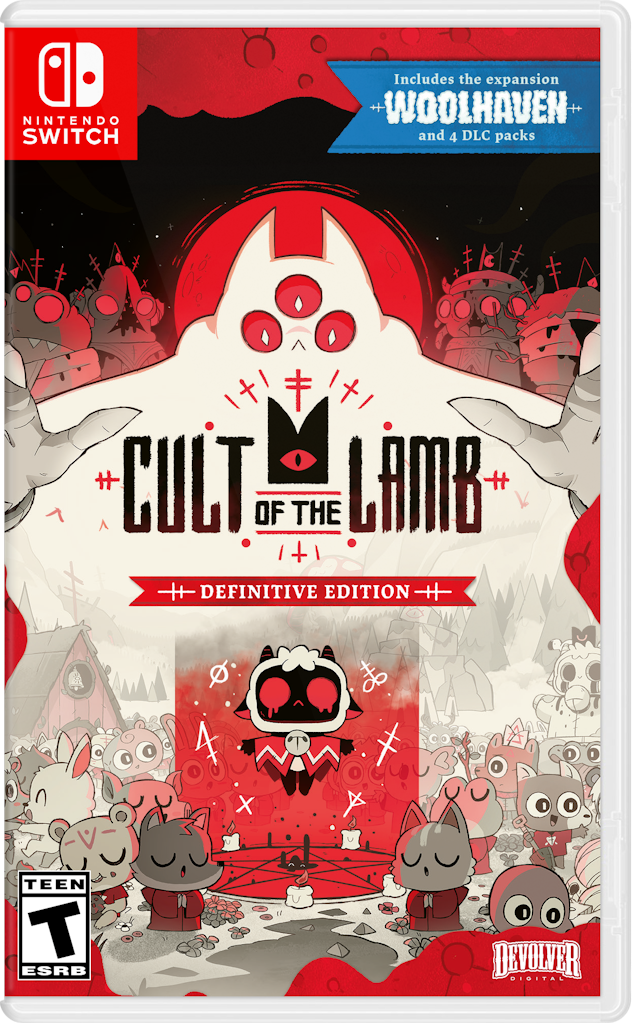 Cult of the Lamb Definitive Edition for Nintendo Switch: $49.99 Cult of the Lamb Definitive Edition for Nintendo Switch: $49.99