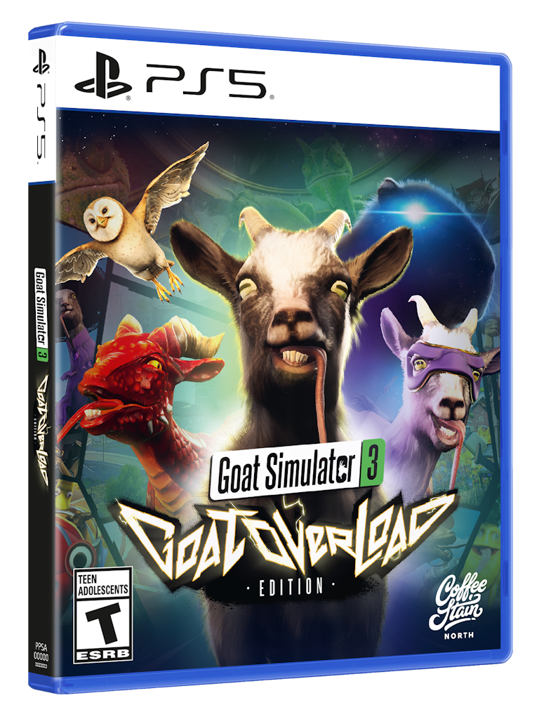 Goat Simulator 3 Goat Overload Edition for PlayStation 5: $49.99 Goat Simulator 3 Goat Overload Edition for PlayStation 5: $49.99
