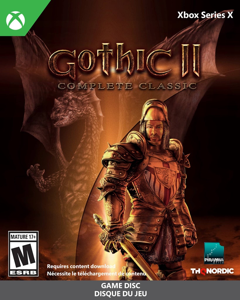 Gothic 2 Classic Xbox Series X: $29.99 Gothic 2 Classic Xbox Series X: $29.99
