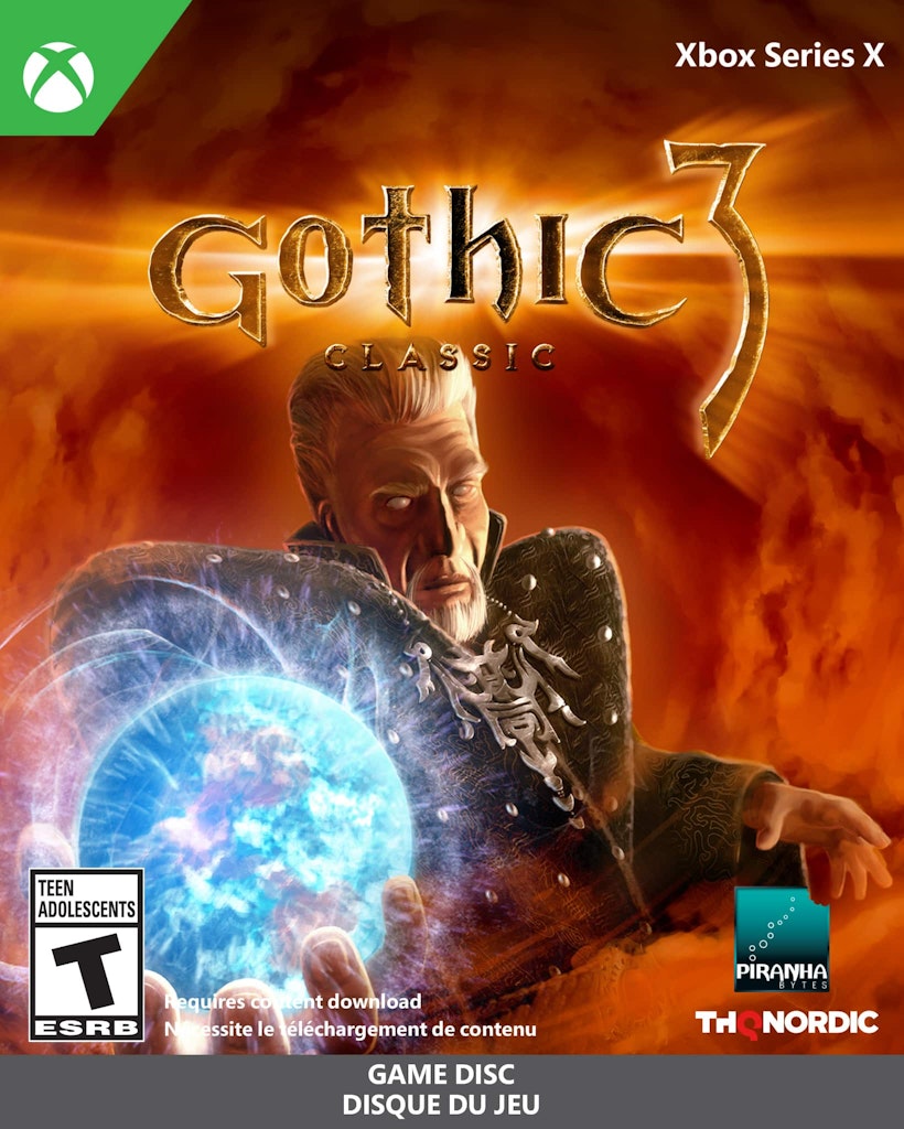 Gothic 3 Classic Xbox Series X: $29.99 Gothic 3 Classic Xbox Series X: $29.99