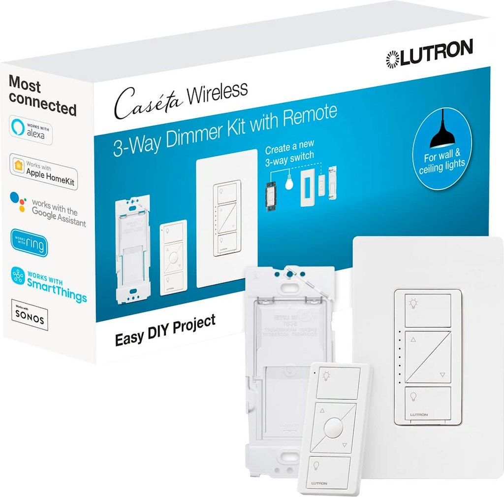 Lutron Caseta Smart Dimmer Switch 3-Way Kit: $79.95 Lutron Caseta Smart Dimmer Switch 3-Way Kit: $79.95
