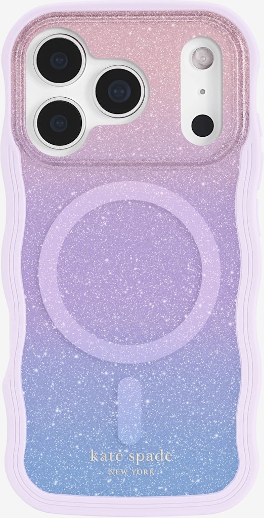 Kate Spade New York Wavy MagSafe Case for iPhone 17 Pro: $43.99 Kate Spade New York Wavy MagSafe Case for iPhone 17 Pro: $43.99