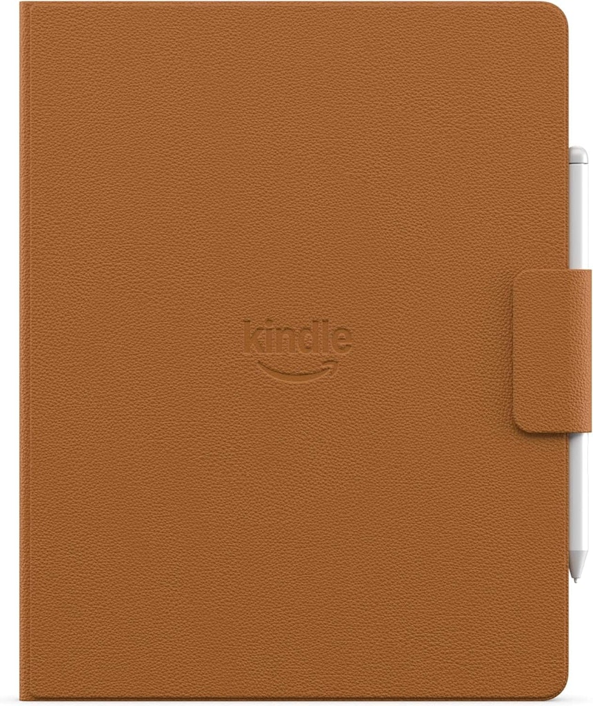 Kindle Scribe Premium Leather Folio Cover: $139.99 Kindle Scribe Premium Leather Folio Cover: $139.99