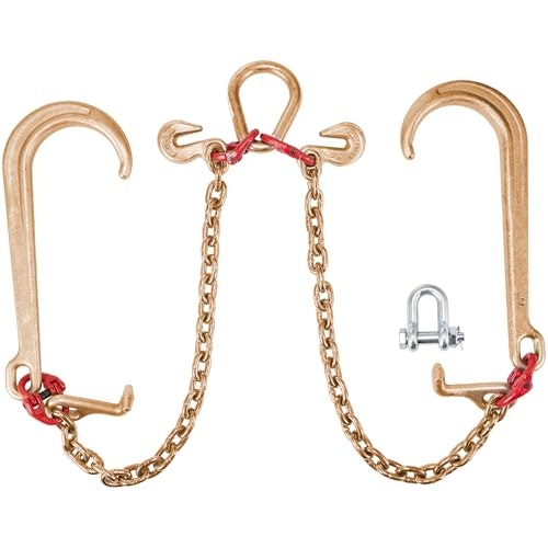 Vevor 5/16-inch x 2-foot Grade 80 V-Bridle Tow Chain: $35.54 Vevor 5/16-inch x 2-foot Grade 80 V-Bridle Tow Chain: $35.54