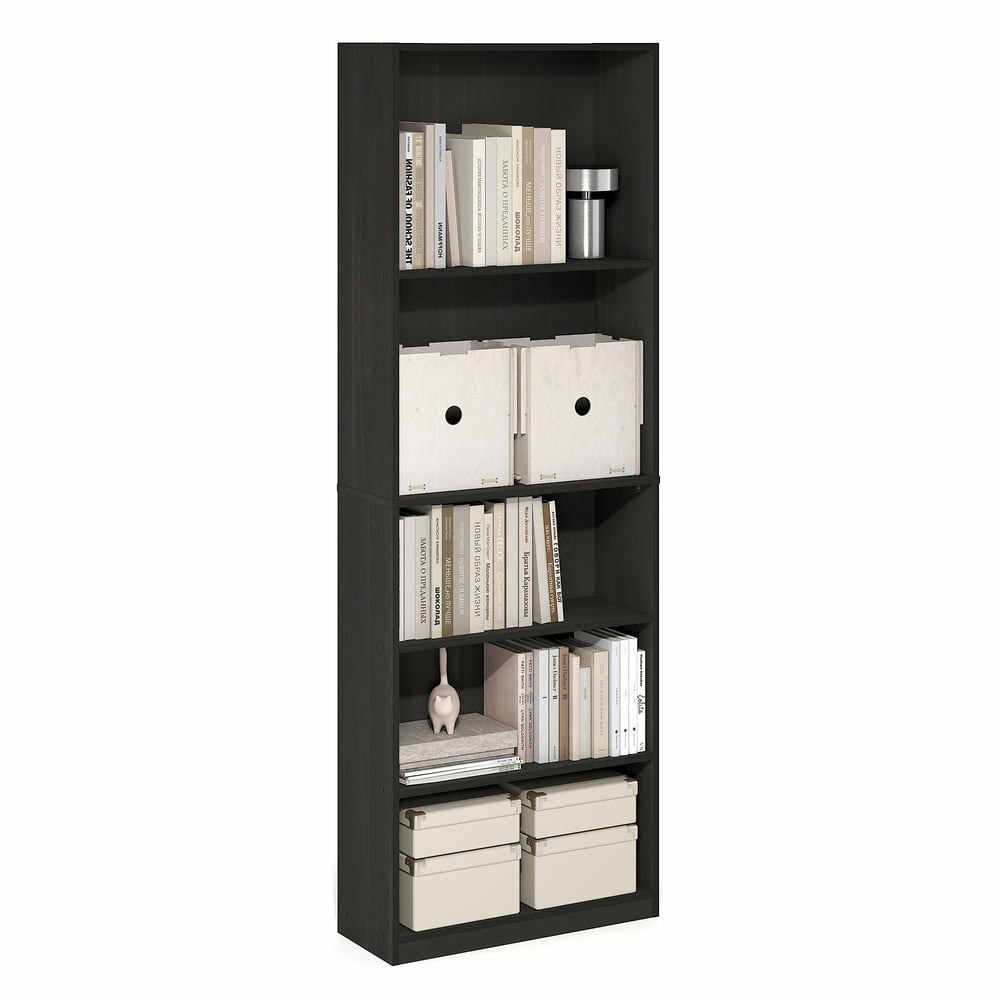 Furinno Jaya 5-Tier Open Storage Bookshelf: $69.99 Furinno Jaya 5-Tier Open Storage Bookshelf: $69.99
