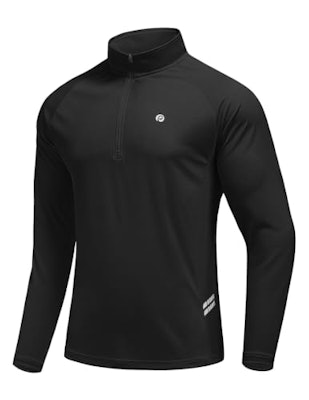 Pinspark Men's Quick-Dry Quarter-Zip Pullover for $9 + free shipping w/ Prime