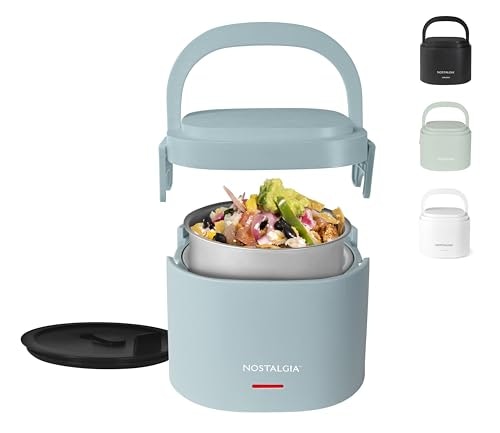 Nostalgia 20-ounce Portable Electric Heated Lunch Box: $17.49 Nostalgia 20-ounce Portable Electric Heated Lunch Box: $17.49