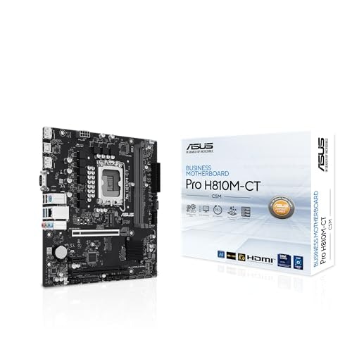 Asus Pro H810M-CT-CSM Micro-ATX Motherboard: $116.59 Asus Pro H810M-CT-CSM Micro-ATX Motherboard: $116.59