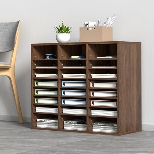 Vevor 24-Compartment Wooden Literature Sorter: $63.99 Vevor 24-Compartment Wooden Literature Sorter: $63.99