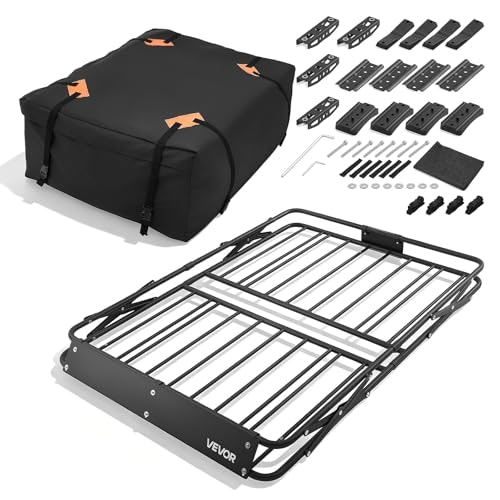 Vevor 51 x 36 x 4-Inch Roof Rack Basket with Cargo Bag: $125.47 Vevor 51 x 36 x 4-Inch Roof Rack Basket with Cargo Bag: $125.47