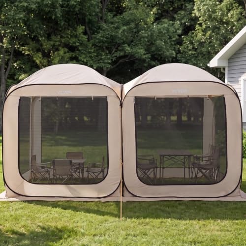 Vevor 12x6-Foot Pop-Up Screen House Tent: $106.90