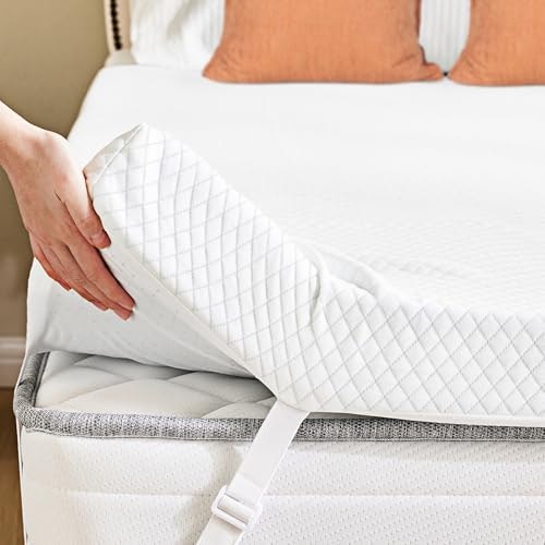 Sweetcrispy 4-Inch Queen Memory Foam Mattress Topper: $78.94 Sweetcrispy 4-Inch Queen Memory Foam Mattress Topper: $78.94