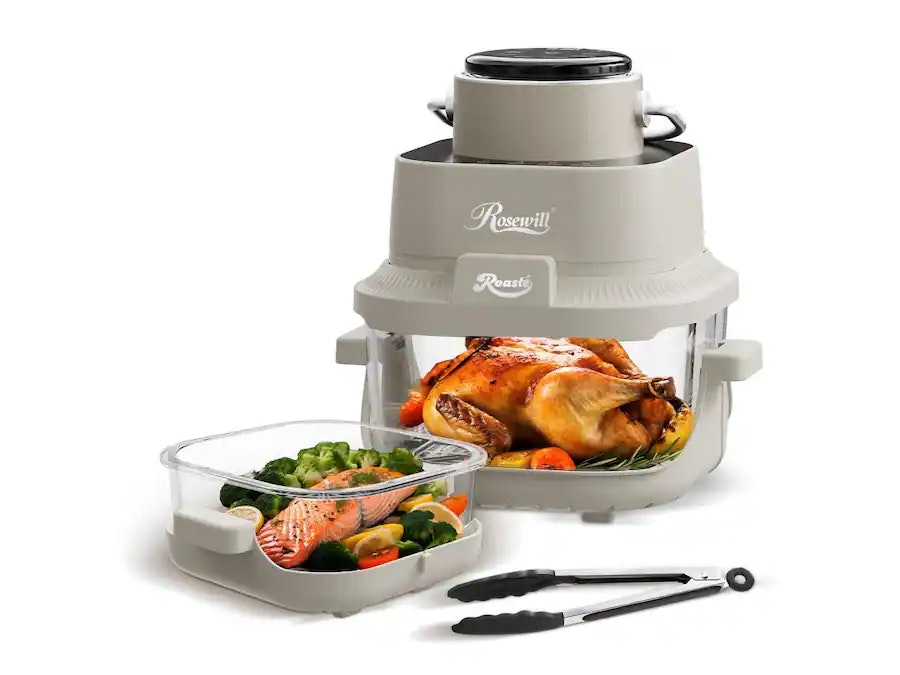 Rosewill 8-in-1 Portable Glass Air Fryer: $70