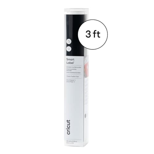 Cricut 13" x 36" Removable Smart Label Writable Vinyl: $3.08 Cricut 13" x 36" Removable Smart Label Writable Vinyl: $3.08
