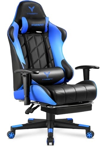 Ergonomic Gaming Chair with Footrest: $107.94 Ergonomic Gaming Chair with Footrest: $107.94