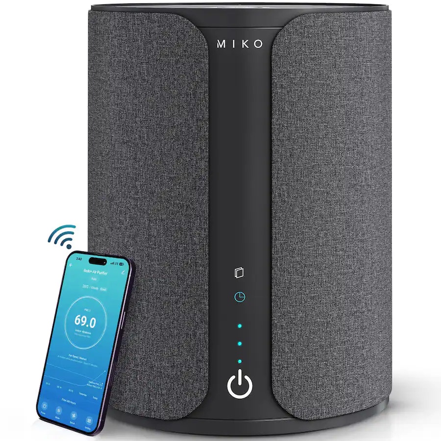 Miko Ibuki 2.0 Smart Air Purifier w/ H13 HEPA Filter: $75