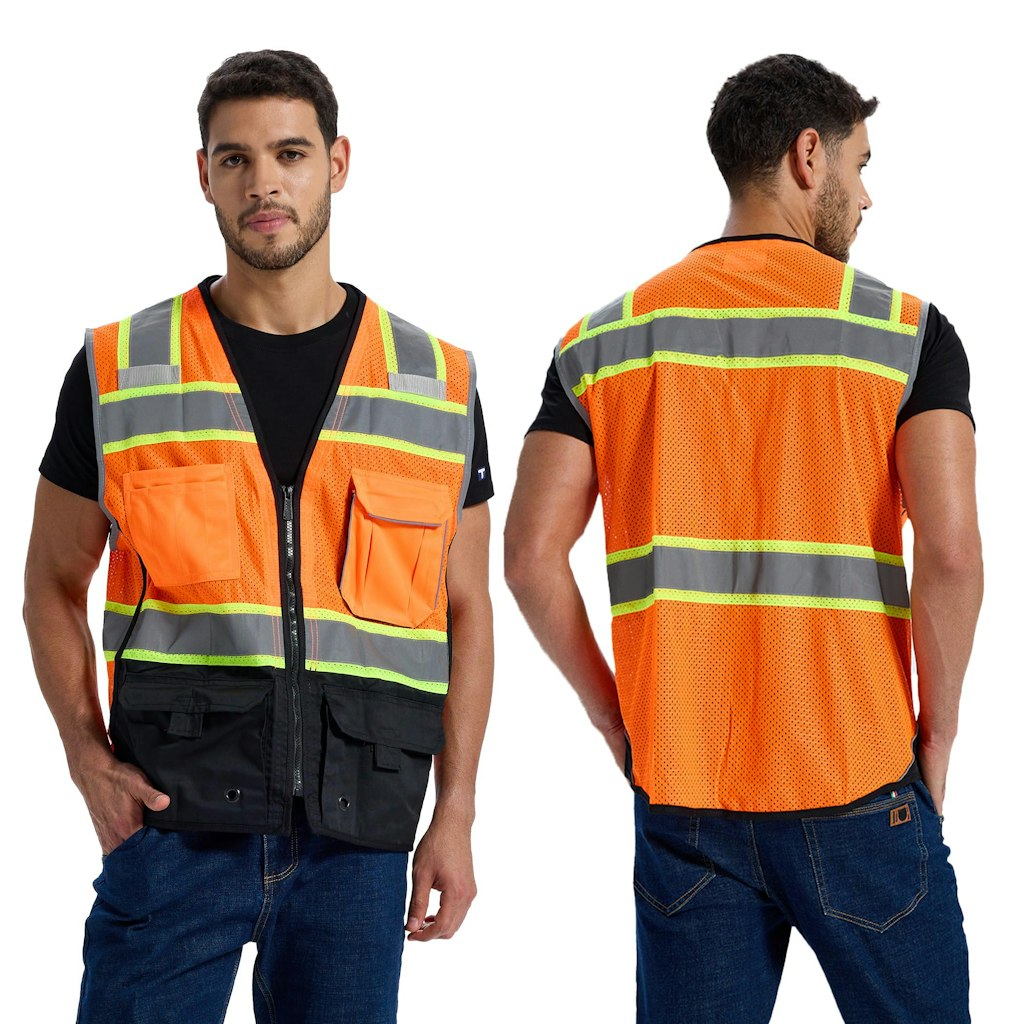 SRsafety High Visibility Mesh Safety Vest: $5.94