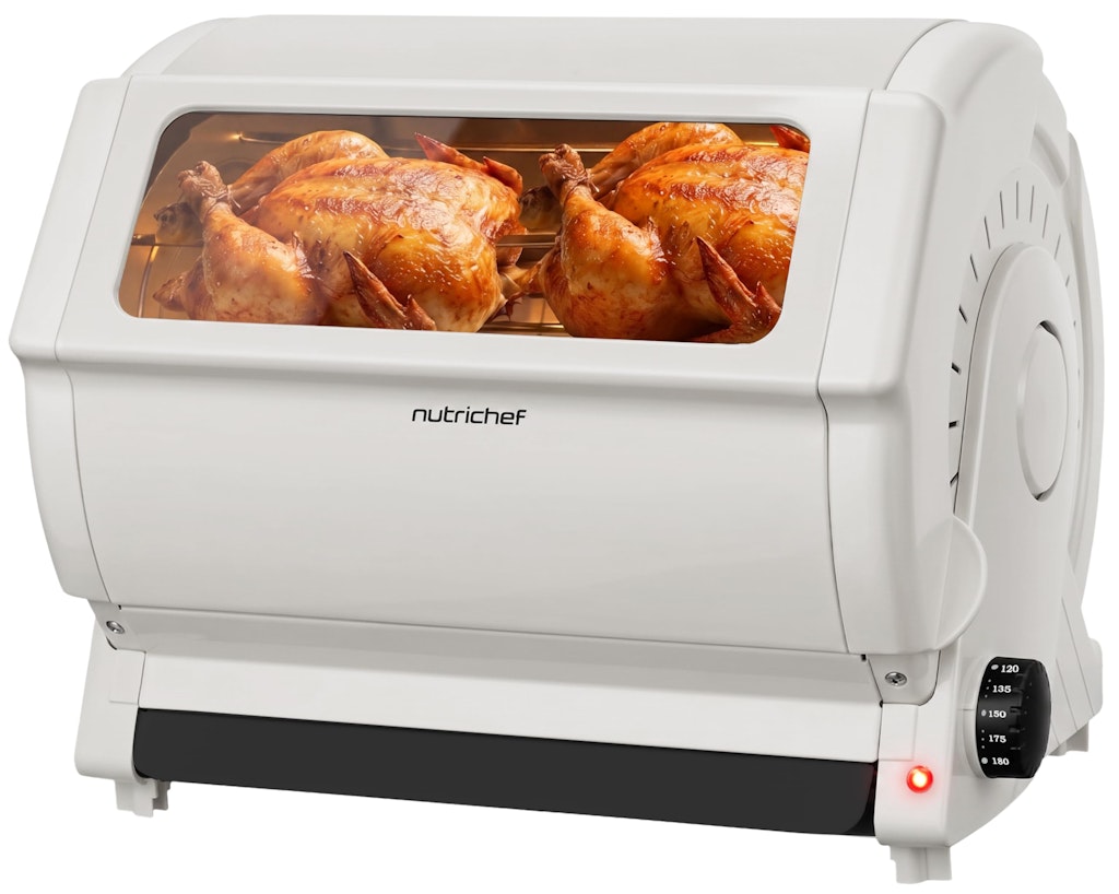 NutriChef Horizontal Rotating Shawarma Oven: $125