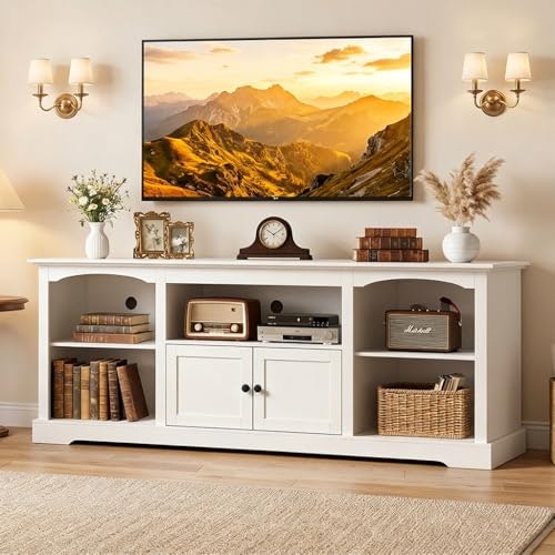 Lucklife 71-inch Modern Farmhouse TV Stand: $159.99 Lucklife 71-inch Modern Farmhouse TV Stand: $159.99