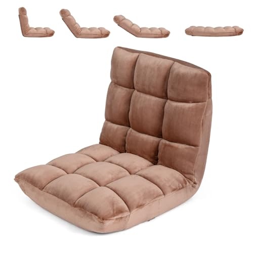 Costway 14-Position Adjustable Floor Gaming Chair: $47.69 Costway 14-Position Adjustable Floor Gaming Chair: $47.69