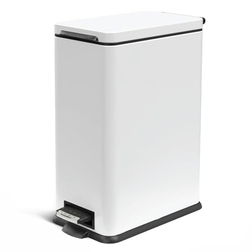 Home Zone Living 8-Gallon Slim Kitchen Trash Can: $52.07