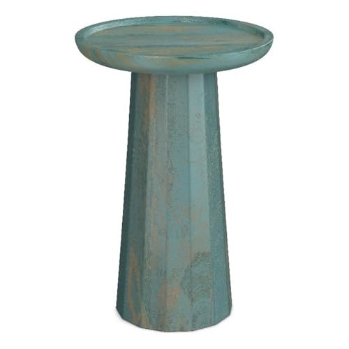 SimpliHome Dayton 13-inch Round Mango Wood Accent Table: $108.90 SimpliHome Dayton 13-inch Round Mango Wood Accent Table: $108.90