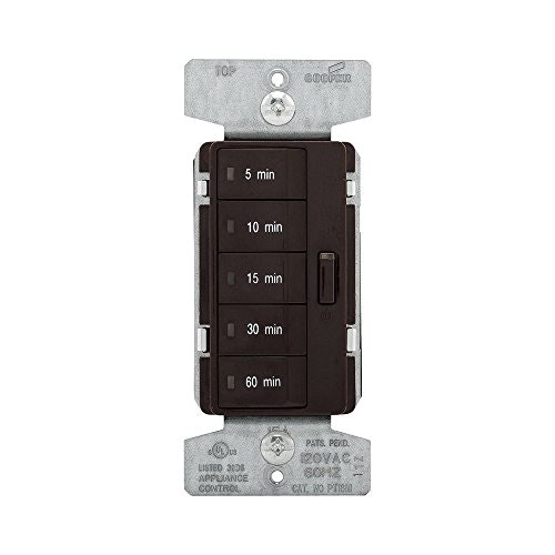 Eaton 1,800W 15A 5-Button Minute Timer: $22.16