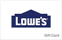 $550 in Lowe's Gift Cards for $500 + email delivery