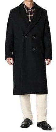 Amazon Essentials Men's Longline Topcoat (limited sizes): $13