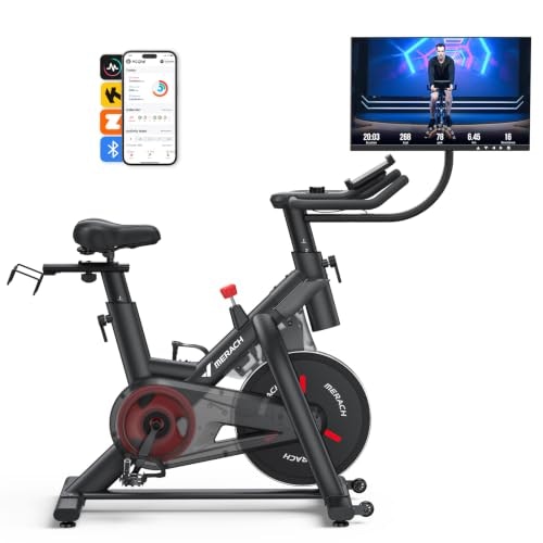Merach Magnetic Exercise Bike with 21.5-Inch Display: $539.98 Merach Magnetic Exercise Bike with 21.5-Inch Display: $539.98