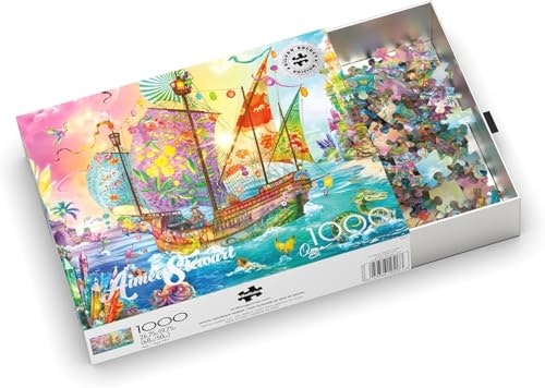 Buffalo Games Aimee Stewart Crystal Dreamship Harbor 1,000-Piece Puzzle: $11.96 Buffalo Games Aimee Stewart Crystal Dreamship Harbor 1,000-Piece Puzzle: $11.96