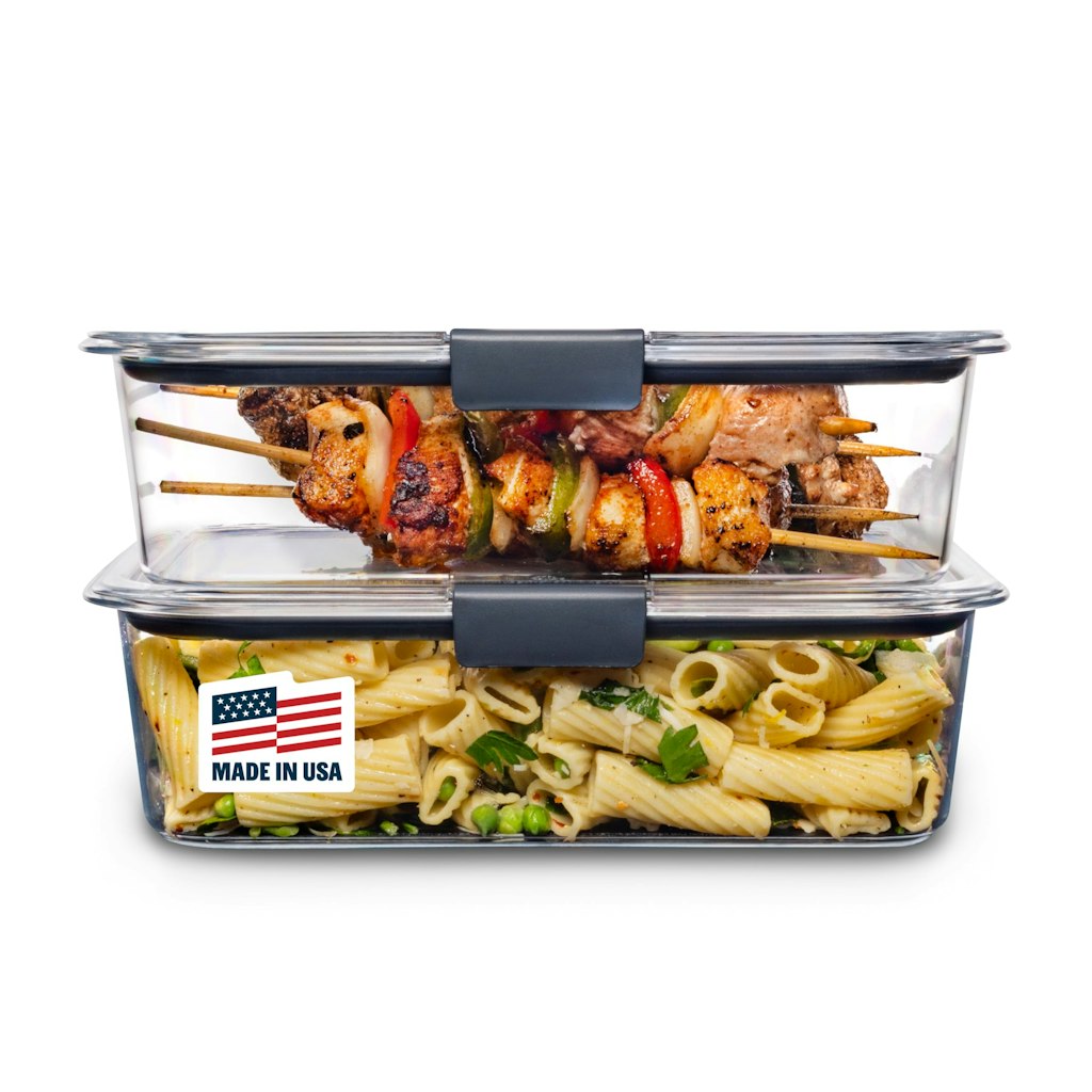 Rubbermaid Brilliance 9.6-Cup Food Storage Containers 2-Pack: $20 Rubbermaid Brilliance 9.6-Cup Food Storage Containers 2-Pack: $20