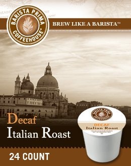 Barista Prima Decaf Italian Roast K-Cup Coffee 72-Pack: $46.13 Barista Prima Decaf Italian Roast K-Cup Coffee 72-Pack: $46.13
