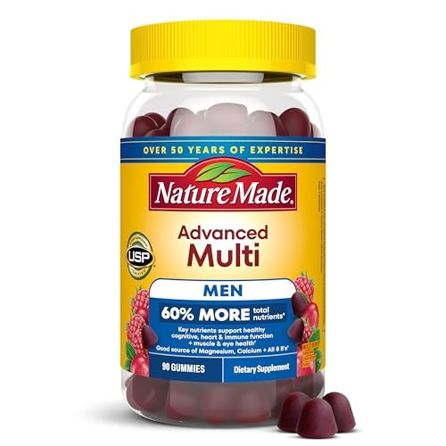 Nature Made Advanced Men's Multivitamin Gummies 90-Count: $9.09 Nature Made Advanced Men's Multivitamin Gummies 90-Count: $9.09