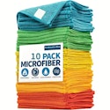 Microfiber Cleaning Cloth 10-Pack for $2 + free shipping w/ $25