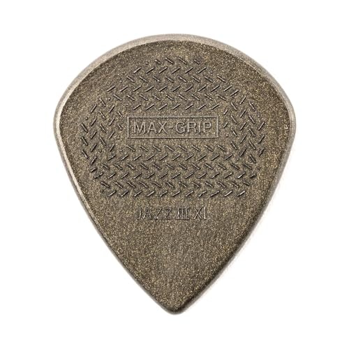 Dunlop Max-Grip Jazz III XL Carbon Fiber Guitar Pick 1.38mm 6-Pack: $5.24 Dunlop Max-Grip Jazz III XL Carbon Fiber Guitar Pick 1.38mm 6-Pack: $5.24
