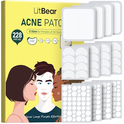 LitBear Pimple Patches 228-Pack for $6 + free shipping w/ $25