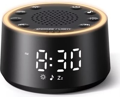 Dreamegg D1 Nova Sound Machine and Alarm Clock for $14 w/ Prime + free shipping