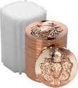 Scottsdale Roll of 20 Mint 1-oz Copper Stacker Rounds .999 Bullion for $144 + free shipping