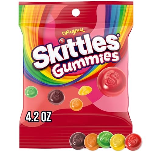 Skittles Original Fruity Gummies 4.2-oz. 12-Pack: $21.36 Skittles Original Fruity Gummies 4.2-oz. 12-Pack: $21.36