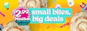 Cinnabon MiniBons Weekend Deal for $3 + shipping varies
