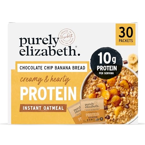 Purely Elizabeth Chocolate Chip Banana Bread Protein Instant Oatmeal 6-Pack: $28.26 Purely Elizabeth Chocolate Chip Banana Bread Protein Instant Oatmeal 6-Pack: $28.26