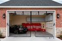 Kitsure 8x7-Foot Fiberglass Garage Door Screen for $17 + free shipping w/ Prime