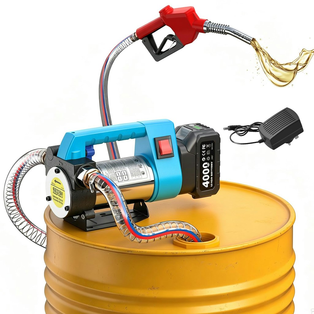 12 GPM Auto-Stop Nozzle Battery Powered Fuel Transfer Pump: $120 12 GPM Auto-Stop Nozzle Battery Powered Fuel Transfer Pump: $120