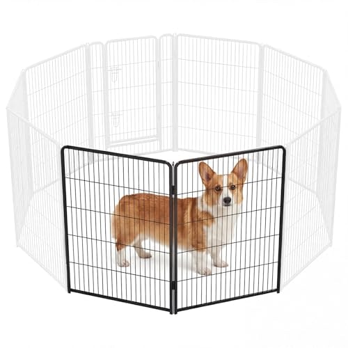 Dumos 40-inch 2-Panel Metal Dog Playpen: $29.99 Dumos 40-inch 2-Panel Metal Dog Playpen: $29.99